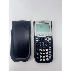 Texas Instruments TI-84 Plus graphing calculator - spot on screen READ